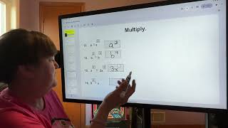 Multiplying Monomials Algebra Help Part 4