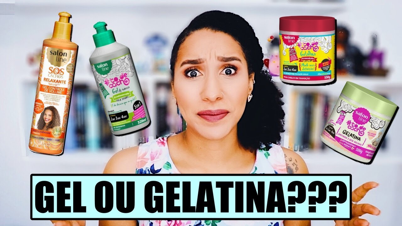 GEL VS GELATINA CAPILAR Qual o melhor para seu cabelo? YouTube