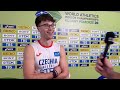 Jonáš Kolomazník po semifinále 60 m př. na HMS 2026