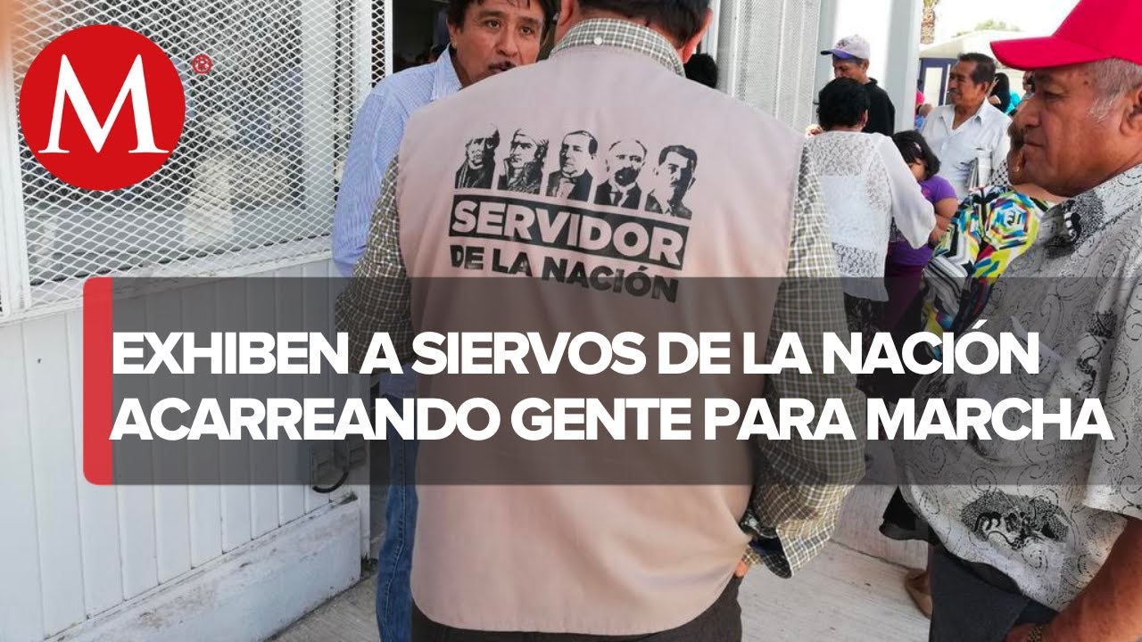 VIDEO Siervos de la nación invitan a la marcha de AMLO YouTube