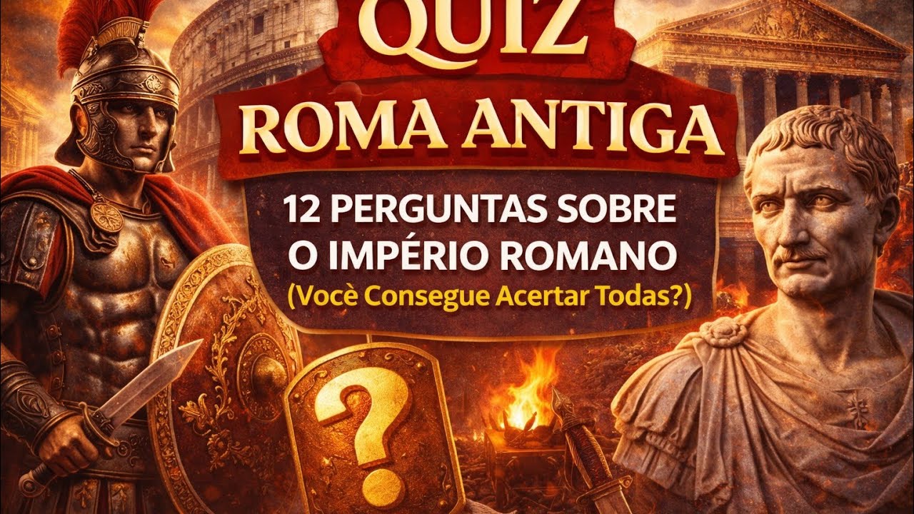 QUIZ ROMA ANTIGA: 12 Perguntas Desafiadoras Sobre o Império Romano ...