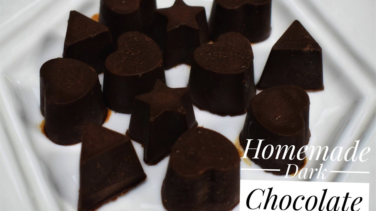 How to Make tasty Chocolates at HomeEasy Recipe for Home made Dark