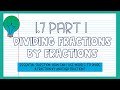 Dividing Fractions by Fractions Using Models