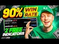 Winning 90% of my Forex Trades with 2 FREE Indicators!