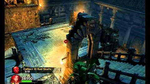 Lara Croft: The Guardian of Light, Gameplay PC, Stage 1, part 1/2