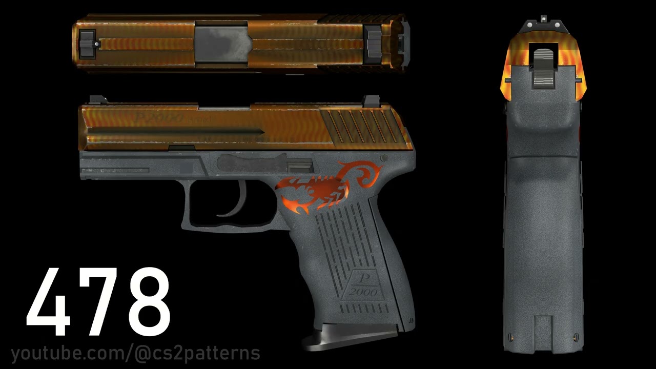 P2000 | Scorpion - ALL 1000 PATTERNS CS2