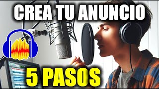 COMO GRABAR UN ANUNCIO EN AUDACITY | 2024