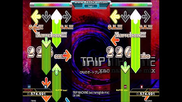 【DDR A】TRIP MACHINE(xac nanoglide mix) [Single-DIFFICULT Lv12] 譜面確認+クラップ付