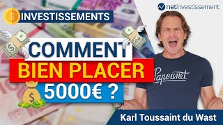 Où placer 5.000 euros ?