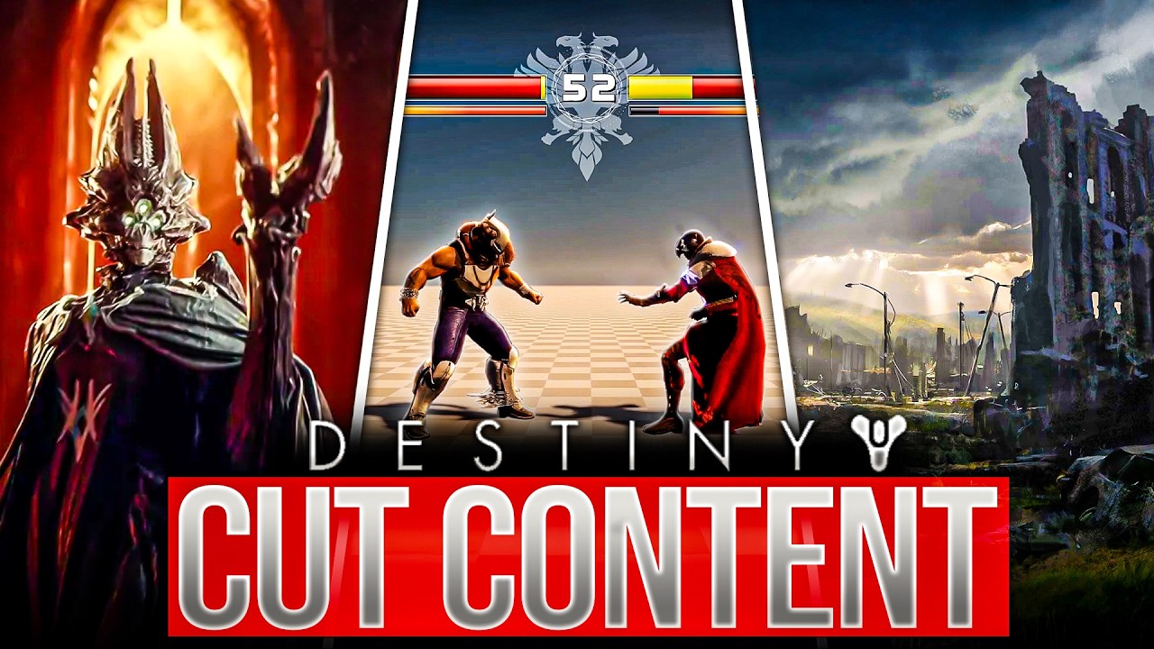 The Sad Story Of Destiny's Cut Content...