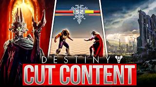 The Sad Story Of Destiny's Cut Content...