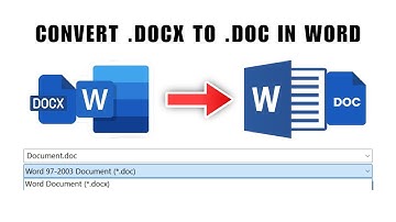 Hoe u een Word-bestand als Doc of Docx kunt opslaan 2026 - Converteer .DOCX naar .DOC in Word