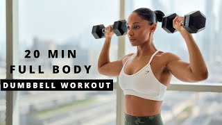 Highly Effective Full Body Dumbbell Workout 🔥