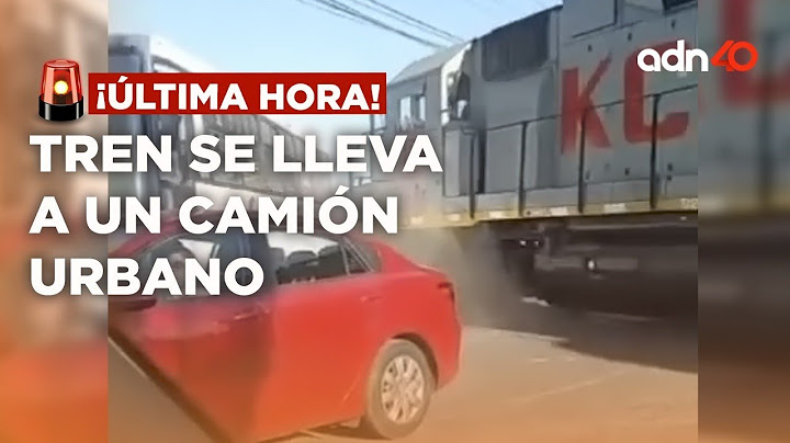 🚨¡última Hora! Impresionante momento en el que un tren embistió un camión urbano con pasajeros