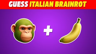 Guess the ITALIAN BRAINROT Memes by Emojis | Brainrot Quiz | Chimpanzini Bananini, Tralalero Tralala screenshot 5