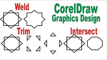 Corel Draw Graphics Weld Trim Intersect  | Lunar Computer College