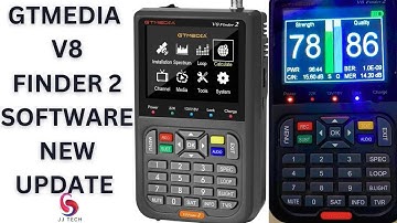 GTMEDIA V8 FINDER 2 SOFTWARE NEW FIRMWARE UPDATE DVB-S/S2/S2X Digital1080P HD H.264 Support CCM,VCM,