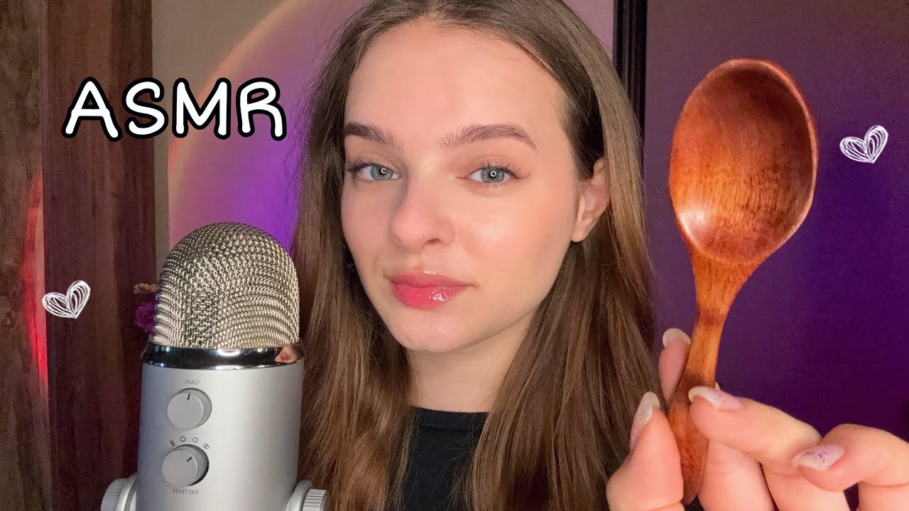 ASMR✨Wooden Spoon Scooping & Eating Sounds 🥄 