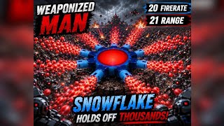 Learn about the snowflake with high range and firerate on roblox in the tank game