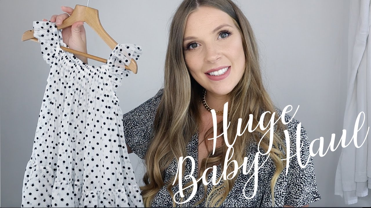 HUGE BABY / TODDLER HAUL - NEXT, DISNEY STORE, M&S, CHILDRENSALON AND RIVER ISLAND - Devan Luka Jane