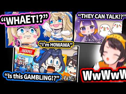 Subaru's Reactions To HoloEN Animations Are Too Funny【Hololive】