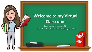 Welcome to My Virtual Classroom