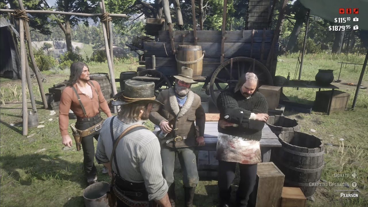 Pearson And Uncle Have Great Dialogue as They Talk About What’s Tough | Red Dead Redemption 2 (RDR2)