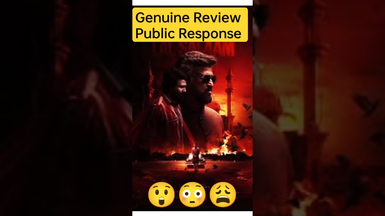 💯 Lal Salaam review Public talk reaction theatre response Rajinikanth 