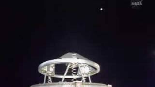 STS-128: FIRST VIEW OF ISS FROM DISCOVERY