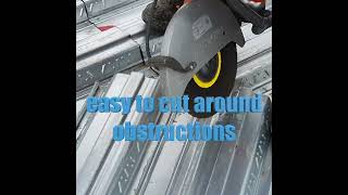 It's easy when you know how! Metal Deck is easy to handle and install!