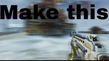 How to make COD Mobile Motion blur thumbnails on mobile for free