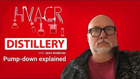 How pump down works in refrigeration systems | HVACR Distillery Episode 6
