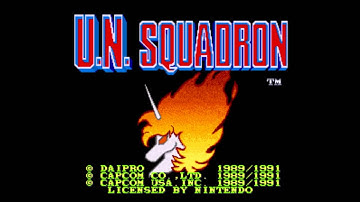 U.N. Squadron Intro (SNES Introduction)