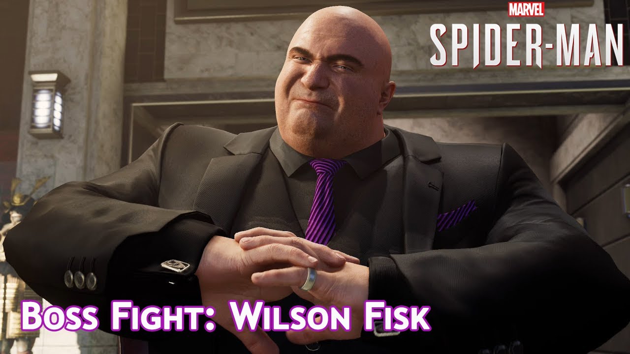 MARVEL'S SPIDER MAN - Boss Fight: Wilson Fisk : r/SpidermanPS4