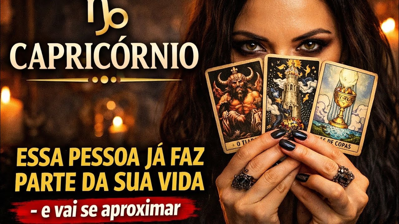 CAPRICÓRNIO ♑  NOVO AMOR: Alguém do seu convívio vai tentar se aproximar (não é coincidência)