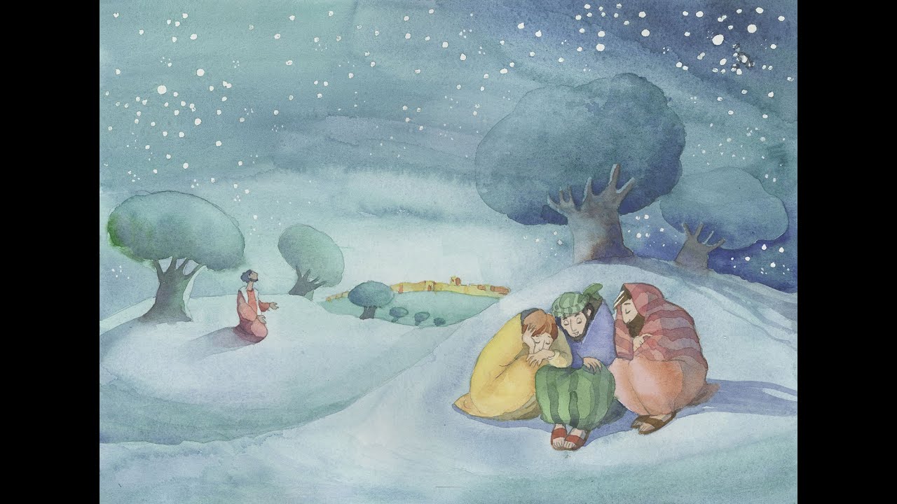 Con te! I discepoli nell'orto degli ulivi