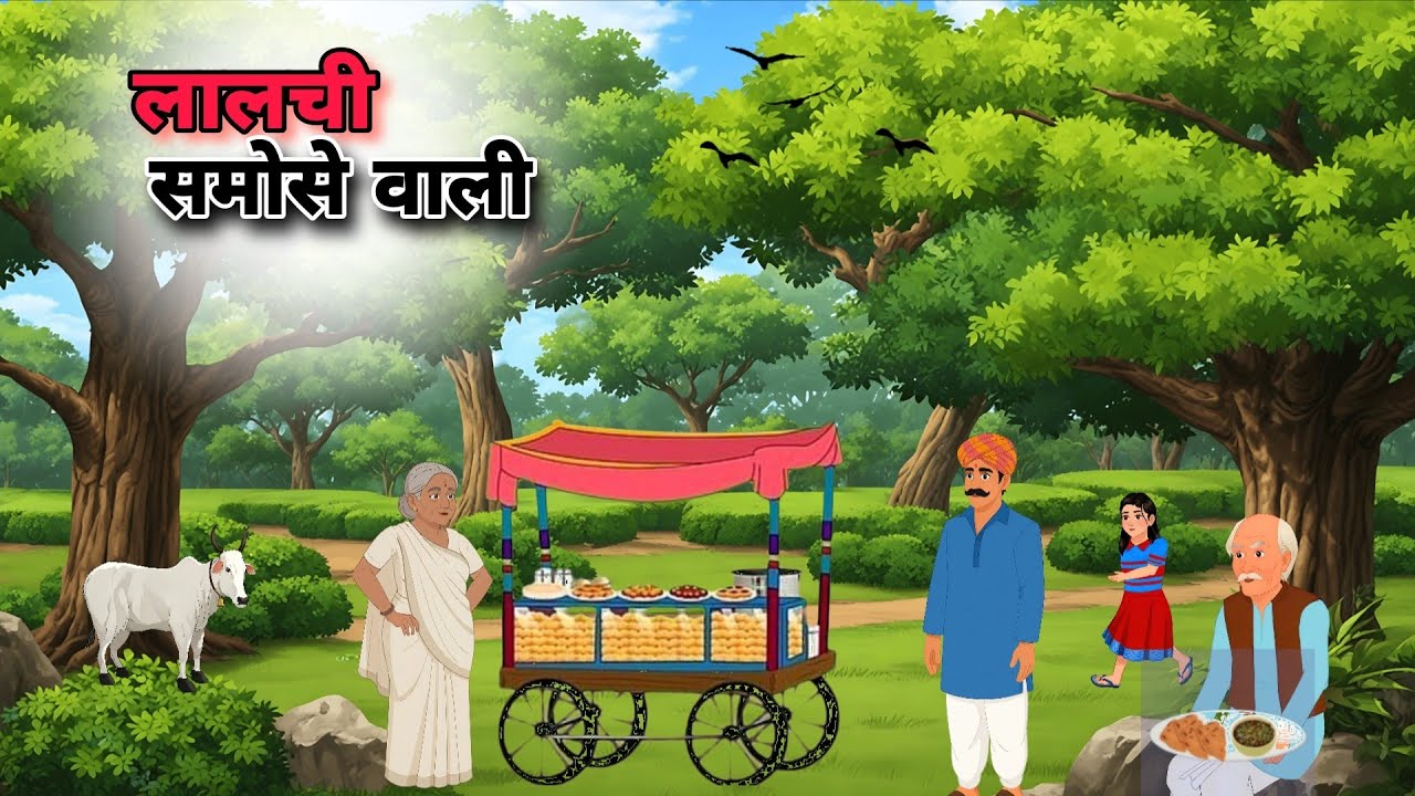 लालची समोसे वाली बुढ़िया। Moral Story । FUN TOONS ।