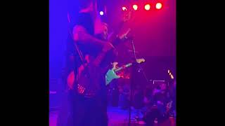 Lee Ving from the punk rock band FEAR knocked down on stage at the Paramount venue 3-1-2023