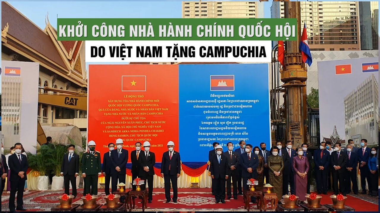 Khởi công nhà hành chính Quốc hội 25 triệu USD do Việt... - youtube