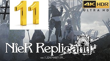 NieR Replicant Alternate Costume Walkthrough Part 11  No Commentary 4K60 FPS HDR