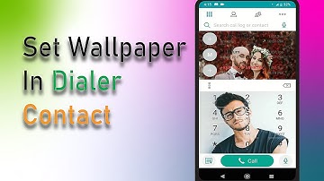 How To Set Your Photo In Dial Pad | Add Background Image On Mobile Dialer