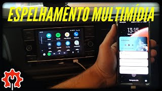 MIRRORING of the multimedia cell phone New Polo Virtus and T-cross PCD Waze Spotify Google Maps c... screenshot 4