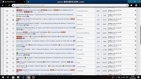 Bagaimana cara mendaftar dan mengikuti Campaye di Bitcointalk [Bitcointallk Nb]
