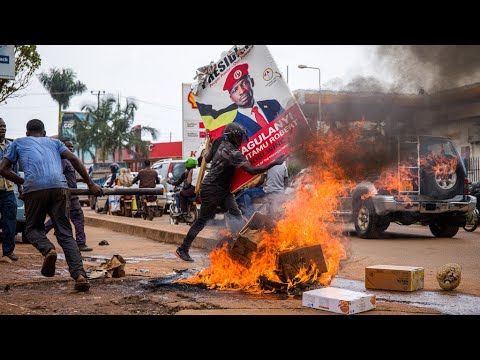 Deadly clashes in Uganda over arrest of Bobi Wine