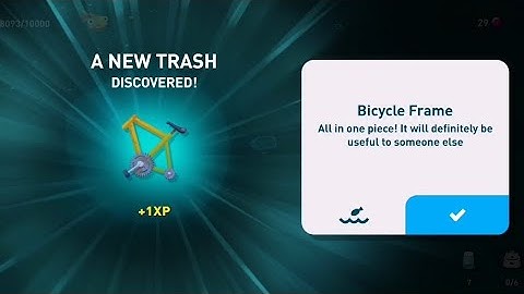 Bicycle Frame - Dr. Jules Quest - Creatures of the Deep