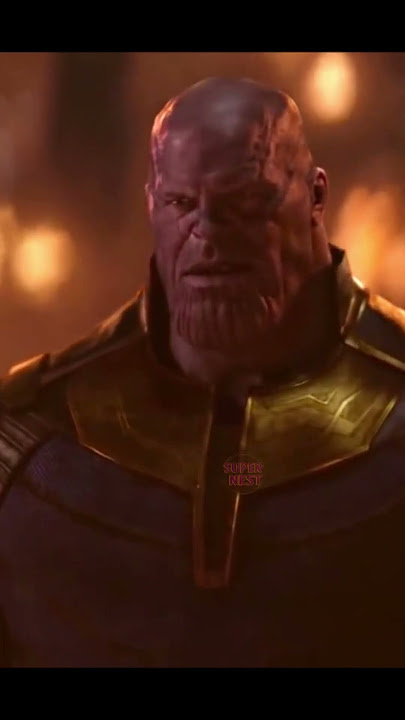 Thanos is a very good alien!🙂⋮ Avengers Infinity War Titan Battle! #shorts