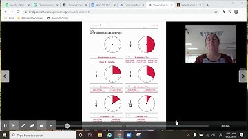 Fractions on a Clock Face