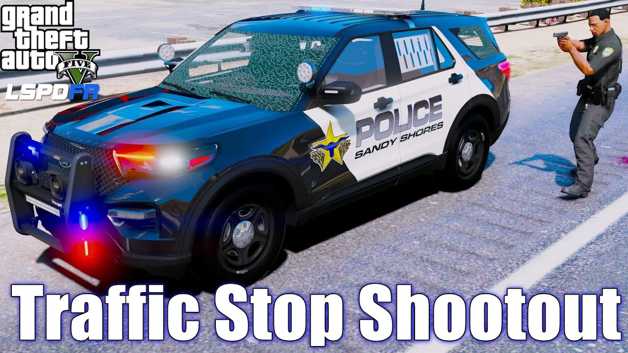 Police Traffic Stop Gone Bad in GTA 5 LSPDFR - YouTube