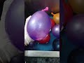 Cutting Balloons Filled with color water 🎈💭😲 Amazing Challenge. water Splash ASMR 🤩
