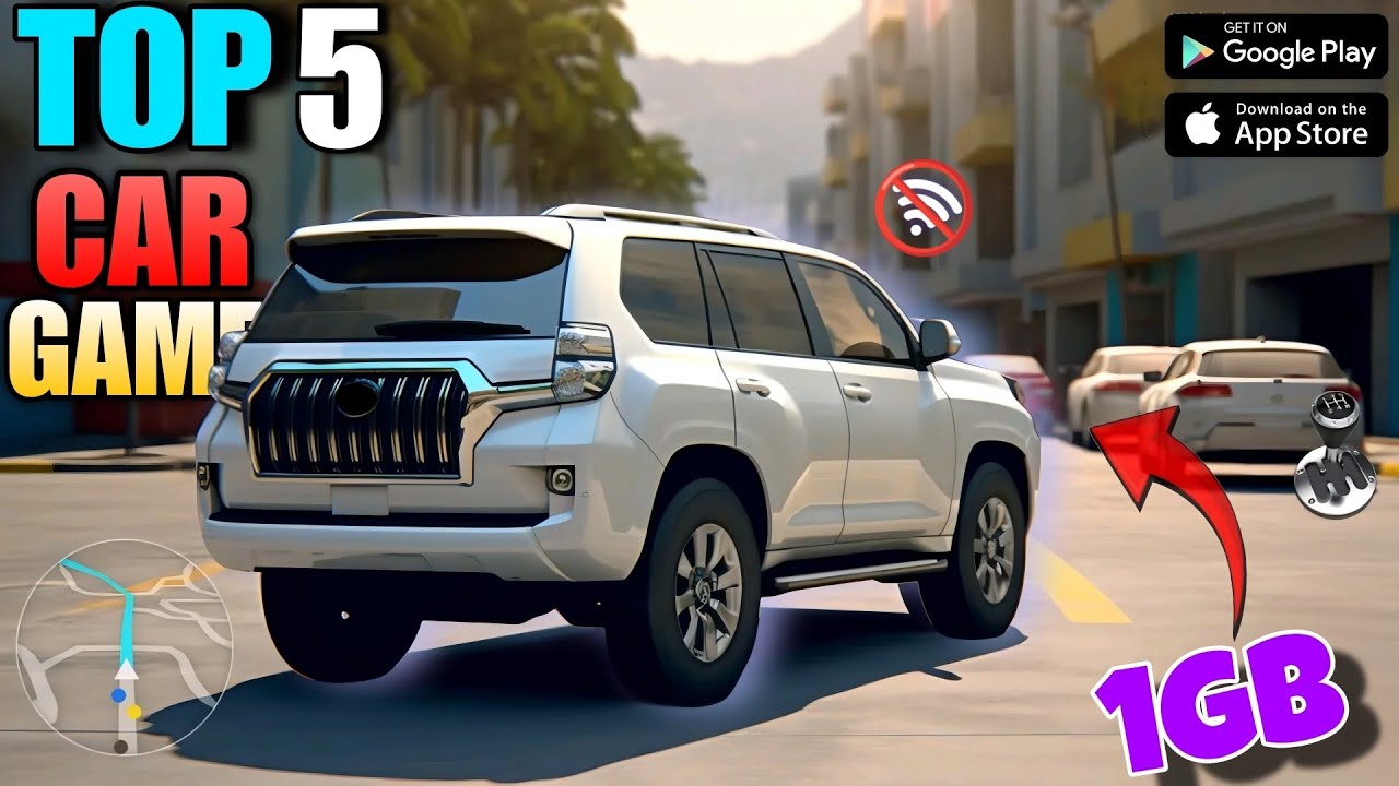 Top 5 Open World Car Driving Games For Android 2025 🔥 - YouTube